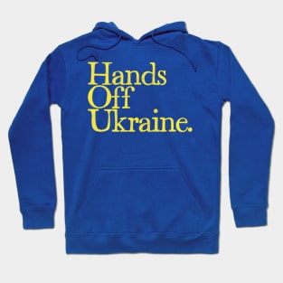 Hands Off Ukraine Hoodie